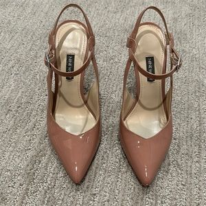 Nine West - Mauve Patent Heels